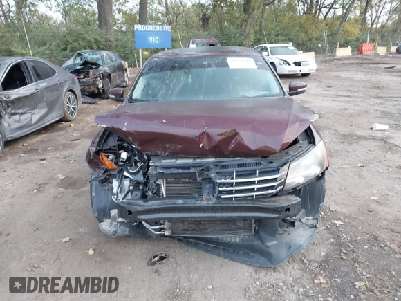 2014 Volkswagen Passat SEL Premium with VIN 1VWCS7A37EC022413, listed as a IAAI auction lot 40597042 with 131,866 mi miles. Bid and sale history available at carsss.com. Image 13.
