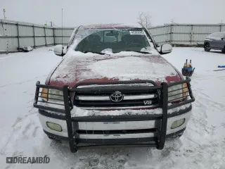 2002 Toyota Tundra SR5 with VIN 5TBBT44162S270417, listed as a Copart auction lot 45382645 with 185,437 mi miles and Salvage Title. Bid and sale history available at carsss.com. Image 5.