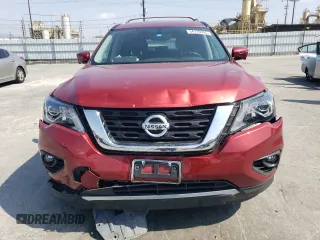 2017 Nissan Pathfinder SV z VIN 5N1DR2MNXHC639680, wystawiony jako Copart lot #54716355 z przebiegiem 110 093 mil mil oraz Szkoda całkowita • Salvage title. Historia ofert i sprzedaży dostępna na DreamBid. Obrazek 5.