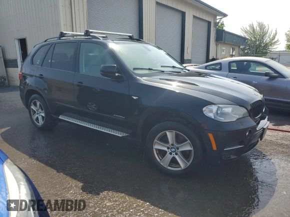 2012 BMW X5 35d with VIN 5UXZW0C54CL670228, listed as a Copart auction lot 53079785 with 144,905 mi miles and Clean title. Bid and sale history available at DreamBid. Image 4.