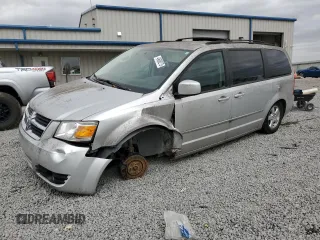 2010 Dodge Grand Caravan SXT with VIN 2D4RN5D12AR159668, listed as a Copart auction lot 49608275 with 212,903 mi miles and Salvage Title. Bid and sale history available at DreamBid. Image 1.