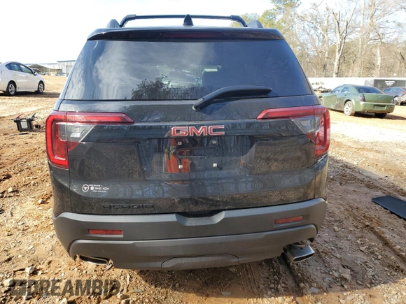 2023 GMC Acadia SLT with VIN 1GKKNMLS1PZ255801, listed as a Copart auction lot 42919585 with 24,233 mi miles and Salvage Title. Bid and sale history available at DreamBid. Image 6.