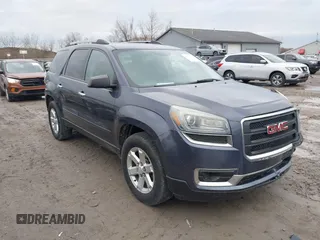 2014 GMC Acadia SLE with VIN 1GKKRPKD6EJ143211, listed as a IAAI auction lot 41839592 with 148,688 mi miles. Bid and sale history available at carsss.com. Image 1.