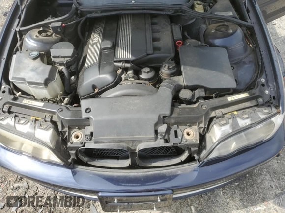 2003 BMW 3 Series 330Ci with VIN WBABS534X3JU96967, listed as a Copart auction lot 64602915 with 178,284 mi miles and Salvage title. Bid and sale history available at DreamBid. Image 11.
