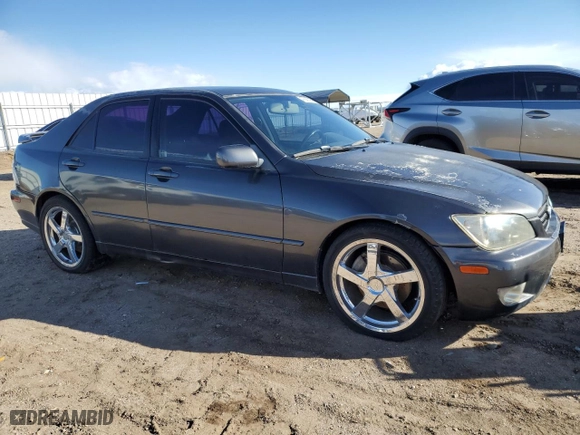2002 Lexus IS 300 with VIN JTHBD192420048562, listed as a Copart auction lot 47886295 with 75,173 mi miles and Salvage Title. Bid and sale history available at carsss.com. Image 4.