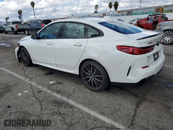 2020 BMW 2 Series M235i xDrive with VIN WBA13AL06L7F80217, listed as a Copart auction lot 41651614 with 26,305 mi miles. Bid and sale history available at carsss.com. Image 2.