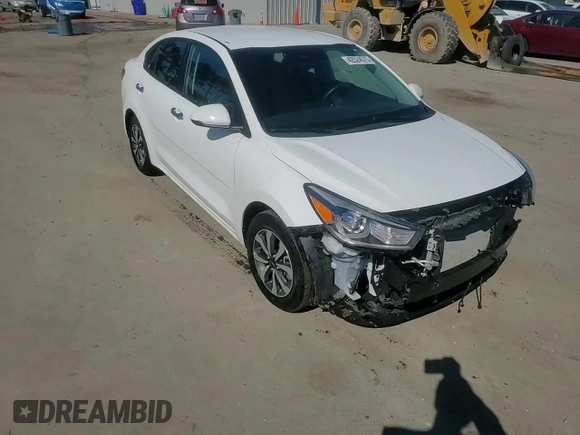 2022 Kia Rio LX with VIN 3KPA24AD5NE432475, listed as a Copart auction lot 42524575 with 18,593 mi miles and Salvage Title. Bid and sale history available at DreamBid. Image 14.