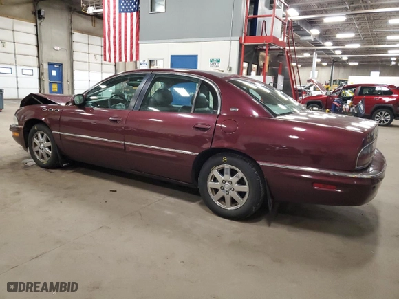 2005 Buick Park Avenue with VIN 1G4CW54K554104550, listed as a Copart auction lot 81853734 with 175335 miles and Salvage Title. Bid and sale history available at carsss.com. Image 2.