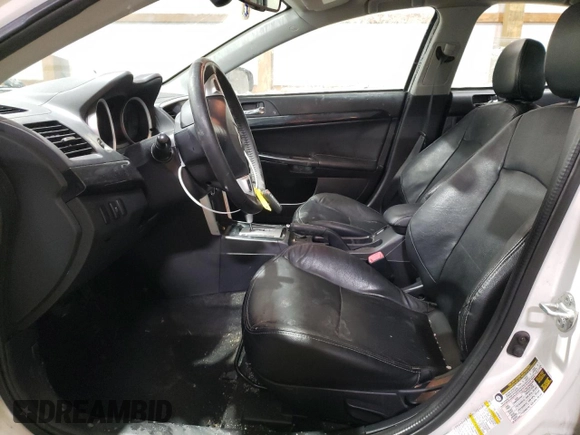 2017 Mitsubishi Lancer ES with VIN JA32V2FWXHU000849, listed as a Copart auction lot 41998385 with 124,069 mi miles and Salvage Title. Bid and sale history available at carsss.com. Image 7.