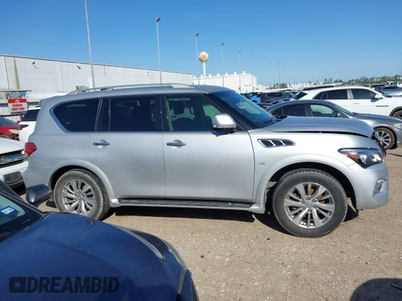 2017 Infiniti QX80 z VIN JN8AZ2NE5H9159392, wystawiony jako IAAI lot #41666185 z przebiegiem 42 482 mil mil oraz . Historia ofert i sprzedaży dostępna na DreamBid. Obrazek 14.