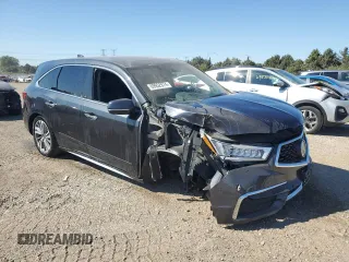 2020 Acura MDX Sport Hybrid w/Technology Pkg with VIN 5J8YD7H58LL001451, listed as a Copart auction lot 69952674 with 61,892 mi miles and Salvage Title. Bid and sale history available at carsss.com. Image 4.