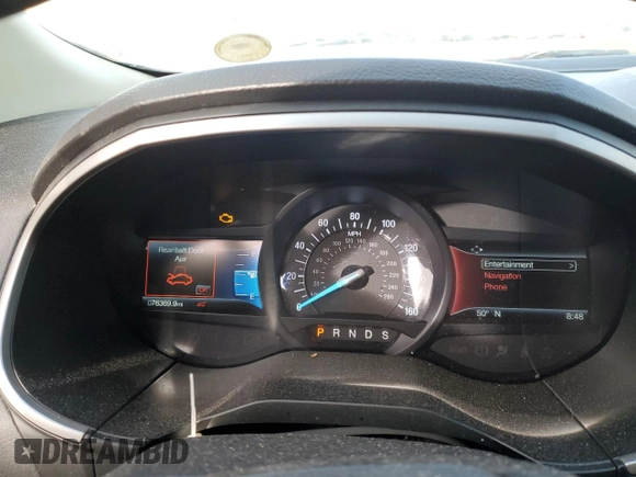2019 Ford Edge SEL with VIN 2FMPK4J98KBC38754, listed as a Copart auction lot 48116955 with 76,369 mi miles and Salvage Title. Bid and sale history available at carsss.com. Image 9.