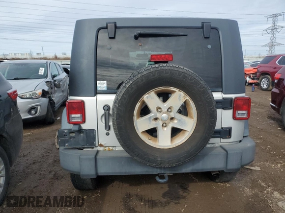 2008 Jeep Wrangler Unlimited Rubicon with VIN 1J4GA69178L643704, listed as a Copart auction lot 47472055 with 208,597 mi miles and Clean Title. Bid and sale history available at carsss.com. Image 6.