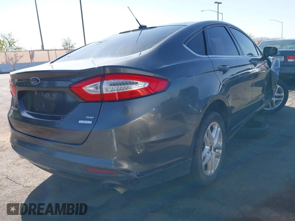 2015 Ford Fusion SE with VIN 3FA6P0HD8FR128336, listed as a IAAI auction lot 42107298 with 150,751 mi miles and . Bid and sale history available at DreamBid. Image 4.