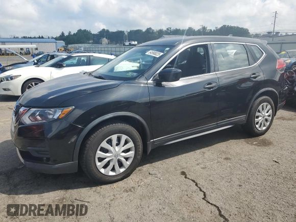 2017 Nissan Rogue S with VIN KNMAT2MV9HP537904, listed as a Copart auction lot 64998025 with 97,916 mi miles and Salvage title. Bid and sale history available at DreamBid. Image 1.