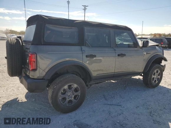2024 Ford Bronco Big Bend with VIN 1FMDE7BH5RLA24042, listed as a Copart auction lot 76699044 with 13,419 mi miles and Salvage Title. Bid and sale history available at DreamBid. Image 3.