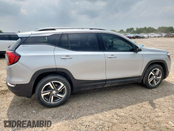 2021 GMC Terrain SLT with VIN 3GKALPEV4ML313400, listed as a Copart auction lot 59043905 with Not provided miles and Salvage title. Bid and sale history available at DreamBid. Image 3.