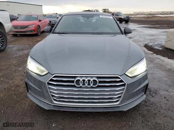 2018 Audi A5 Sportback Prestige with VIN WAUFNCF57JA092622, listed as a Copart auction lot 88496595 with NaN miles and Salvage Title. Bid and sale history available at carsss.com. Image 5.
