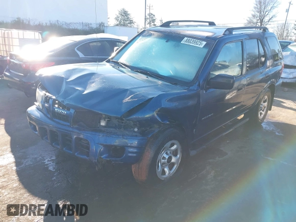 2004 Isuzu Rodeo S with VIN 4S2CK58W444314265, listed as a IAAI auction lot 41294636 with 291,080 mi miles and . Bid and sale history available at DreamBid. Image 17.