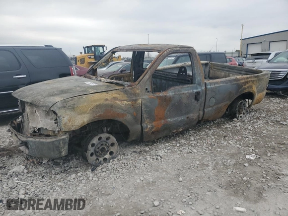 2005 Ford F-250 XL with VIN 1FTNF215X5EB60617, listed as a Copart auction lot 77395434 with Not Provided miles and Non Repairable. Bid and sale history available at DreamBid. Image 1.