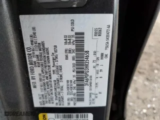 2017 Ford Fusion Energi SE with VIN 3FA6P0PU3HR354658, listed as a Copart auction lot 71824902 with 67,618 mi miles. Bid and sale history available at carsss.com. Image 12.
