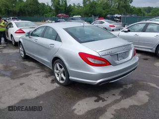 2012 Mercedes-Benz CLS 550 with VIN WDDLJ9BB9CA046976, listed as a IAAI auction lot 42171744 with 121,443 mi miles and . Bid and sale history available at DreamBid. Image 3.