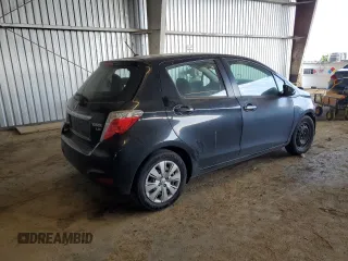 2014 Toyota Yaris L with VIN VNKKTUD38EA007833, listed as a Copart auction lot 51120185 with 185,942 mi miles and Salvage Title. Bid and sale history available at carsss.com. Image 3.