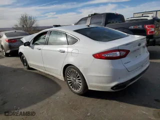 2014 Ford Fusion Titanium with VIN 3FA6P0K95ER214268, listed as a Copart auction lot 47123715 with 0 mi miles and Salvage Title. Bid and sale history available at carsss.com. Image 2.