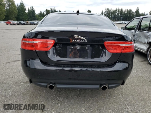 2017 Jaguar XE 35t Prestige with VIN SAJAK4BVXHA948749, listed as a Copart auction lot 68184864 with 59,695 mi miles and Salvage Title. Bid and sale history available at carsss.com. Image 6.