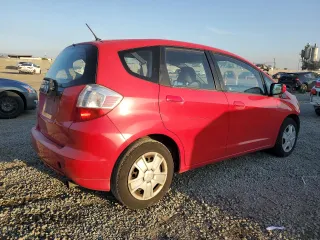 2013 Honda Fit with VIN JHMGE8H35DC076149, listed as a Copart auction lot 46454135 with 153,392 mi miles and Salvage Title. Bid and sale history available at carsss.com. Image 3.