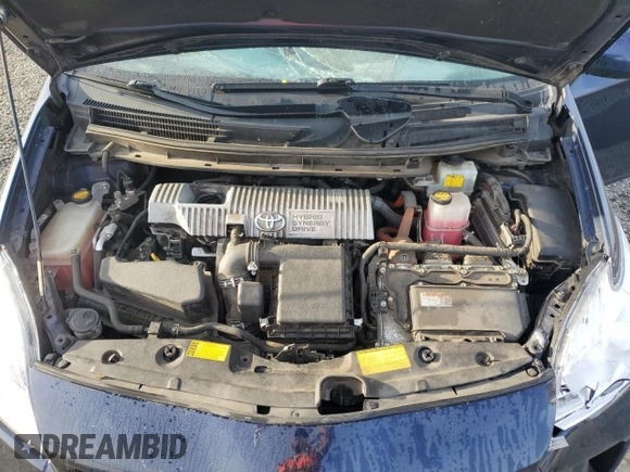 2013 Toyota Prius One with VIN JTDKN3DU6D1642733, listed as a Copart auction lot 50372815 with 195,247 mi miles and Salvage Title. Bid and sale history available at DreamBid. Image 12.