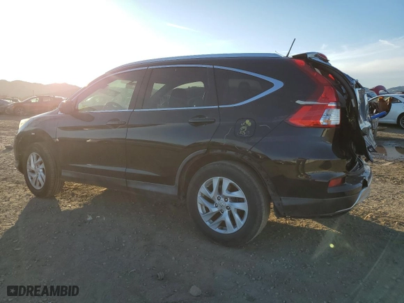 2015 Honda CR-V EX-L with VIN 2HKRM3H74FH527369, listed as a Copart auction lot 46284605 with 180,590 mi miles and Salvage Title. Bid and sale history available at carsss.com. Image 2.