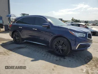 2018 Acura MDX Technology z VIN 5J8YD3H53JL007874, wystawiony jako Copart lot #58306365 z przebiegiem 58 159 mil mil oraz Szkoda całkowita • Salvage title. Historia ofert i sprzedaży dostępna na DreamBid. Obrazek 4.