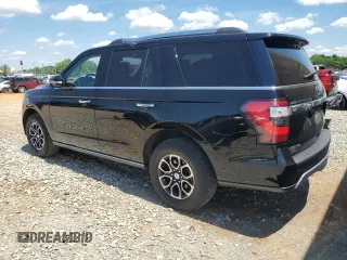 2018 Ford Expedition Limited with VIN 1FMJU1KTXJEA60213, listed as a Copart auction lot 55726335 with 124,852 mi miles and Salvage title. Bid and sale history available at DreamBid. Image 2.