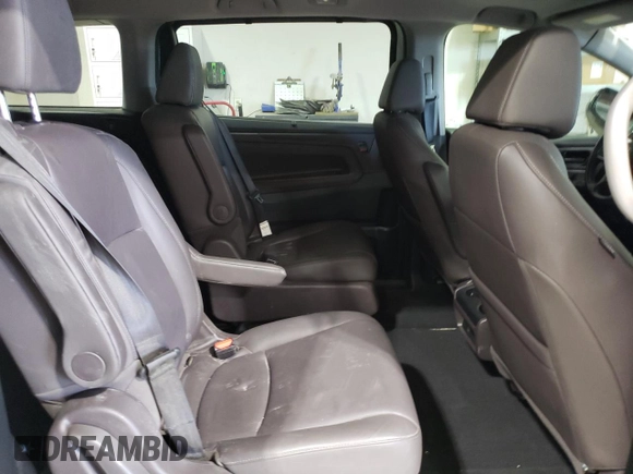 2022 Honda Odyssey EX-L with VIN 5FNRL6H73NB067462, listed as a Copart auction lot 51578965 with 44,182 mi miles and Salvage Title. Bid and sale history available at DreamBid. Image 11.