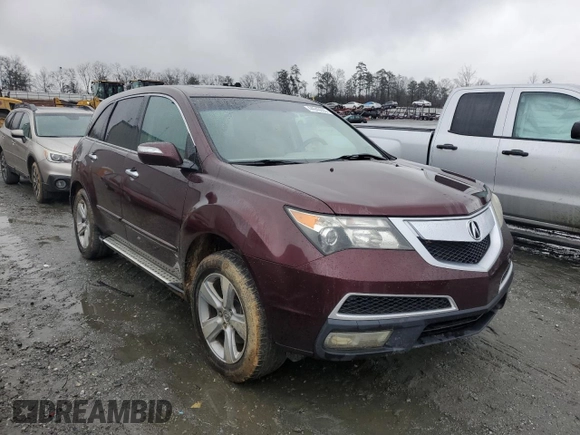 2010 Acura MDX with VIN 2HNYD2H25AH529007, listed as a Copart auction lot 44940695 with 179,198 mi miles and Salvage Title. Bid and sale history available at carsss.com. Image 4.