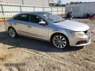 2010 Volkswagen CC with VIN WVWEU7AN9AE564778, listed as a Copart auction lot 43419875 with 166,968 mi miles and Salvage Title. Bid and sale history available at DreamBid. Image 4.