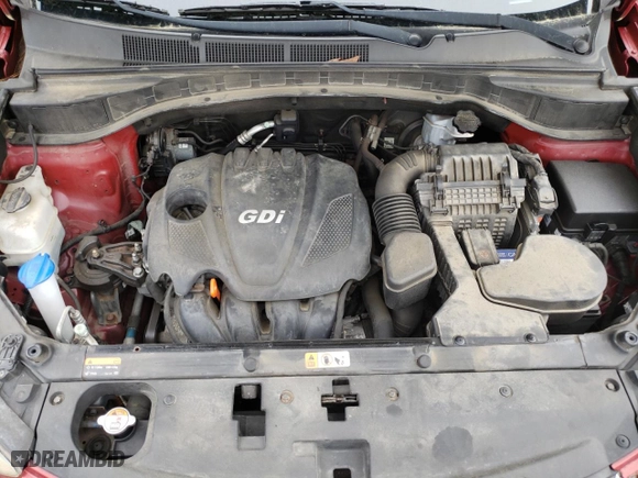 2013 Hyundai Santa Fe Sport with VIN 5XYZTDLB8DG033167, listed as a Copart auction lot 51951285 with 61,357 mi miles and Salvage Title. Bid and sale history available at carsss.com. Image 12.