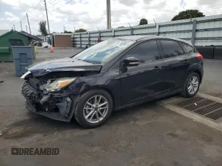 2017 Ford Focus SE with VIN 1FADP3K24HL241881, listed as a Copart auction lot 51017165 with 50,605 mi miles and Salvage Title. Bid and sale history available at carsss.com. Image 1.