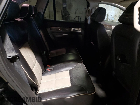 2008 Lincoln MKX with VIN 2LMDU88C98BJ12745, listed as a Copart auction lot 50381385 with 124,532 mi miles and Salvage Title. Bid and sale history available at carsss.com. Image 11.