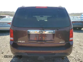 2012 Honda Pilot EX-L with VIN 5FNYF4H51CB080729, listed as a Copart auction lot 51918975 with 71,927 mi miles and Salvage Title. Bid and sale history available at carsss.com. Image 6.