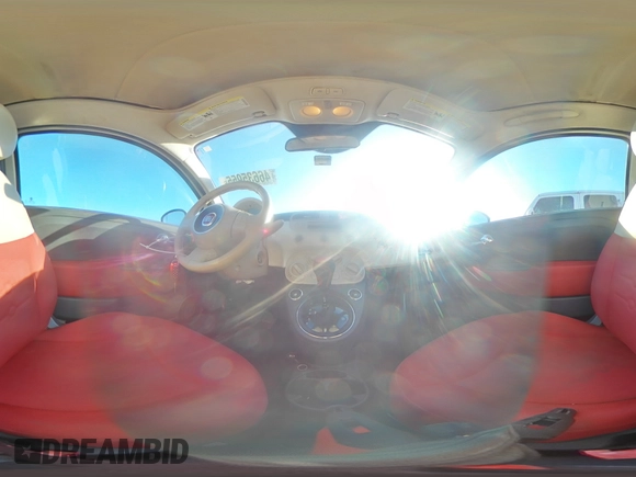 2013 FIAT 500 Pop with VIN 3C3CFFDR7DT741833, listed as a Copart auction lot 46635955 with 213,007 mi miles and Salvage Title. Bid and sale history available at carsss.com. Image 13.