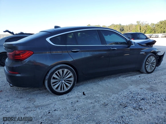 2016 BMW 5 Series Gran Turismo 535i with VIN WBA5M2C5XGG498901, listed as a Copart auction lot 72456294 with 127,050 mi miles and Salvage Title. Bid and sale history available at carsss.com. Image 3.