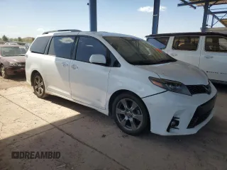 2019 Toyota Sienna SE z VIN 5TDXZ3DCXKS965992, wystawiony jako Copart lot #48266905 z przebiegiem 133 395 mil mil oraz Szkoda całkowita • Salvage title. Historia ofert i sprzedaży dostępna na DreamBid. Obrazek 4.