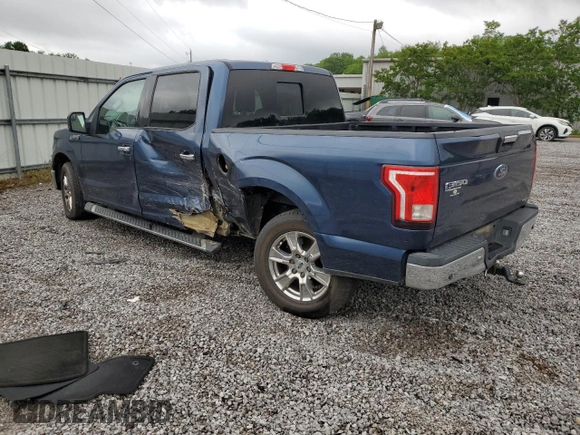 2016 Ford F-150 XL with VIN 1FTEW1CF0GKF60979, listed as a Copart auction lot 55254535 with 272,498 mi miles and Salvage title. Bid and sale history available at DreamBid. Image 2.