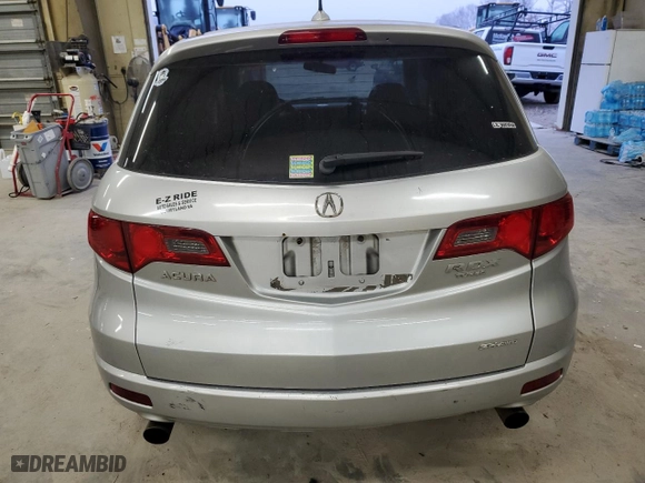 2007 Acura RDX with VIN 5J8TB18257A002545, listed as a Copart auction lot 89092305 with 182,051 mi miles and Salvage Title. Bid and sale history available at carsss.com. Image 6.
