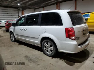 2017 Dodge Grand Caravan Crew Plus with VIN 2C4RDGDG0HR686411, listed as a Copart auction lot 43942305 with 200,408 mi miles and Clean Title. Bid and sale history available at DreamBid. Image 2.