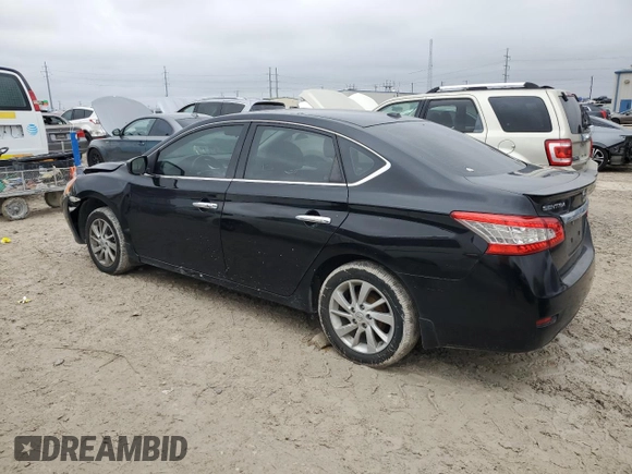 2015 Nissan Sentra SL with VIN 3N1AB7AP2FY365283, listed as a Copart auction lot 44953695 with 76,303 mi miles and Salvage Title. Bid and sale history available at DreamBid. Image 2.
