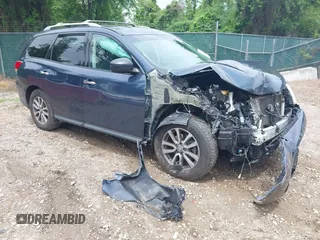 2015 Nissan Pathfinder SL with VIN 5N1AR2MM8FC639152, listed as a IAAI auction lot 42234967 with 187,061 mi miles and . Bid and sale history available at DreamBid. Image 1.