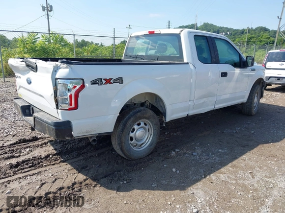 2017 Ford F-150 XL with VIN 1FTFX1EF1HFA58670, listed as a IAAI auction lot 42638878 with 73,401 mi miles and . Bid and sale history available at DreamBid. Image 4.